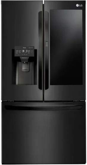 Geladeira LG side by side com dispenser de água